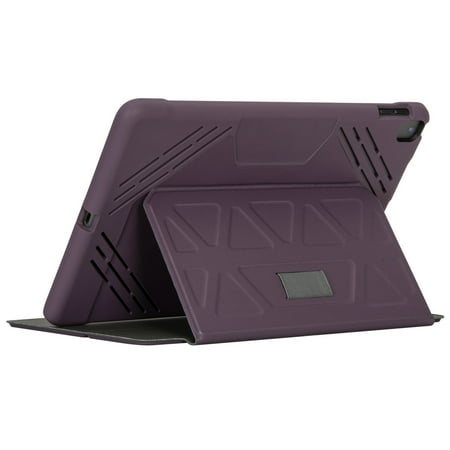 Targus - Pro-Tek Antimicrobial Case for iPad (9th, 8th and 7th gen.) 10.2", iPad Air 10.5", and iPad Pro 10.5" - Purple