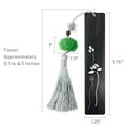 thumbnail image 4 of Wrapables Sandalwood Bookmark with Pendant Tassel for Book Lovers and Readers, Water Lily, 4 of 7