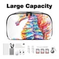 thumbnail image 3 of Hippocampus USB Organizer | Hard Drive Cases | Charge Cord Organizer | Travel Cord Organizer Case - Oxford Cloth Waterproof Digital Storage Bag 5.9x9.44x3.14 in, 3 of 6