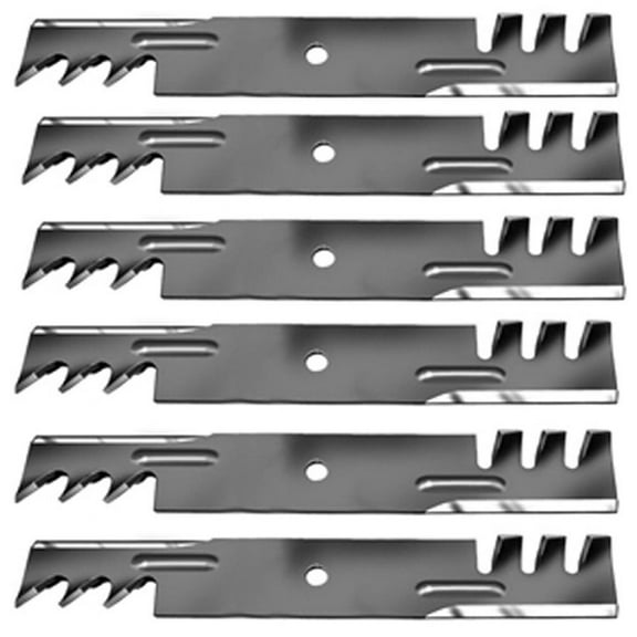 RAParts 6 12733 Mulching Blades Fits Hustler Z XR7 SUPER Z 18-1/2" X 5/8" 3 for 54"