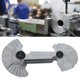 thumbnail image 4 of Medidor De Paso De Rosca, Medidores De Tornillos Métricos De Acero Inoxidable Plateado De 55 Y 60 Grados Para Medición Industrial, 4 of 7