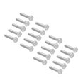 thumbnail image 1 of Unique Bargains M5 Thread 20mm Hex Screws Bolts 304 Stainless Steel 20 Pack, 1 of 1
