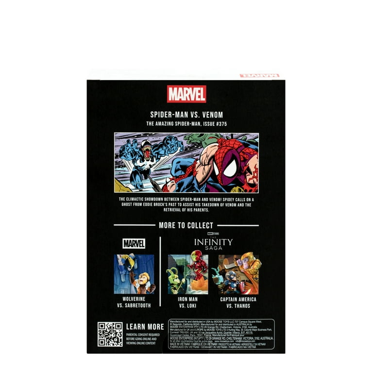 FANDROP MV02-Spider-Man VS. Venom, Displayable Diorama, Artifacts