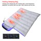 thumbnail image 2 of Saco de dormir con calefacción para adultos Almohadilla térmica alimentada por USB a prueba de agua Labymos  Bolsas de dormir, 2 of 7