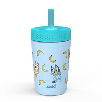 Zak Designs 18oz Stitch Kids Straw Handle Tumbler, Stainless Steel Zak Designs 18oz Stitch Kids Straw Handle Tumbler, Stainless Steel