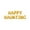 Gold, variant on Letter Balloons - HAPPY HAUNTING 16" Inch Alphabet Letters Foil Mylar Balloon Halloween Party Banner (Gold)