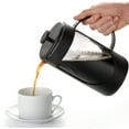 thumbnail image 4 of BonJour Coffee 12.7 ounce Unbreakable Plastic French Press, Black, 4 of 6