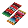 thumbnail image 3 of Rateoe Mexican Serape Blanket Stripes Pattern Sports Headbands ,Moisture Wicking Workout Headband, Sweatband Headbands for Running,Cycling,Yoga,Hairband for Women and Men, 3 of 9