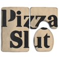 thumbnail image 1 of ABPHQTO Puta de pizza Juego de alfombras de baño de 3 piezas Alfombra de baño Alfombra de contorno y tapa de inodoro ABPHQTO  Cont-CHAPPLE-15282, 1 of 2