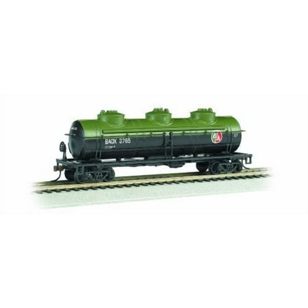 Bachmann HO Scale British American Oil 40' Three Dome Tank Car