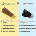 thumbnail image 5 of Nag Champa Incense Sticks - 80 Sticks | Earthy, Floral Scent Charcoal free Incense Sticks, 5 of 6