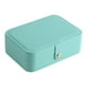 thumbnail image 1 of Xihbxyly Joyero Doble para Guardar Pendientes, Joyero Pequeño, Mini Joyero, Organizador de Joyas de Viaje de Doble Capa para Mujer., 1 of 2