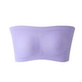 thumbnail image 6 of Jsaierl Women's Strapless Bras Plus Size Support T-shirt Bras Cotton Padded Bralettes Elegant Daily Full Figure Bandeu Bras, 6 of 6