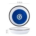thumbnail image 3 of 4Pcs Japanese Style Ceramic Seasoning Dishes Practical Condiment Dishes, 3 of 8