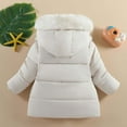 thumbnail image 5 of Ahuyic Toddler Kids Long Sleeved Coat, Fall And Winter Warm Coat For Kids, Fall And Winter Middle And Large Children's Long Sleeved Fashionable Coat Cotton Jacket, 5 of 5