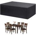 thumbnail image 1 of Funda para muebles de jardín, funda para mesa de jardín, lona protectora, funda para muebles de jardín, resistente y resistente al agua, protección para muebles de exterior 210D Oxford (180 x 120 x 7, 1 of 5