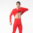 thumbnail image 1 of Otoño e invierno Ropa de otoño Pantalones de otoño Traje de hombre Ropa fina de otoño Pantalones de otoño Traje de mujer de talla grande Ropa interior térmica para pareja Traje de otoño, 1 of 6