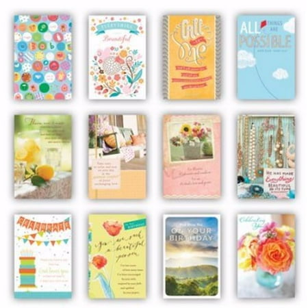 Dayspring Cards 77666 Card  Boxed  All Occasion Variety, Box of 12