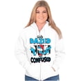 thumbnail image 3 of The Smurfs Totally Dazed and Confused Unisex Plus Size Zip Hoodie Brisco Brands 5X, 3 of 5