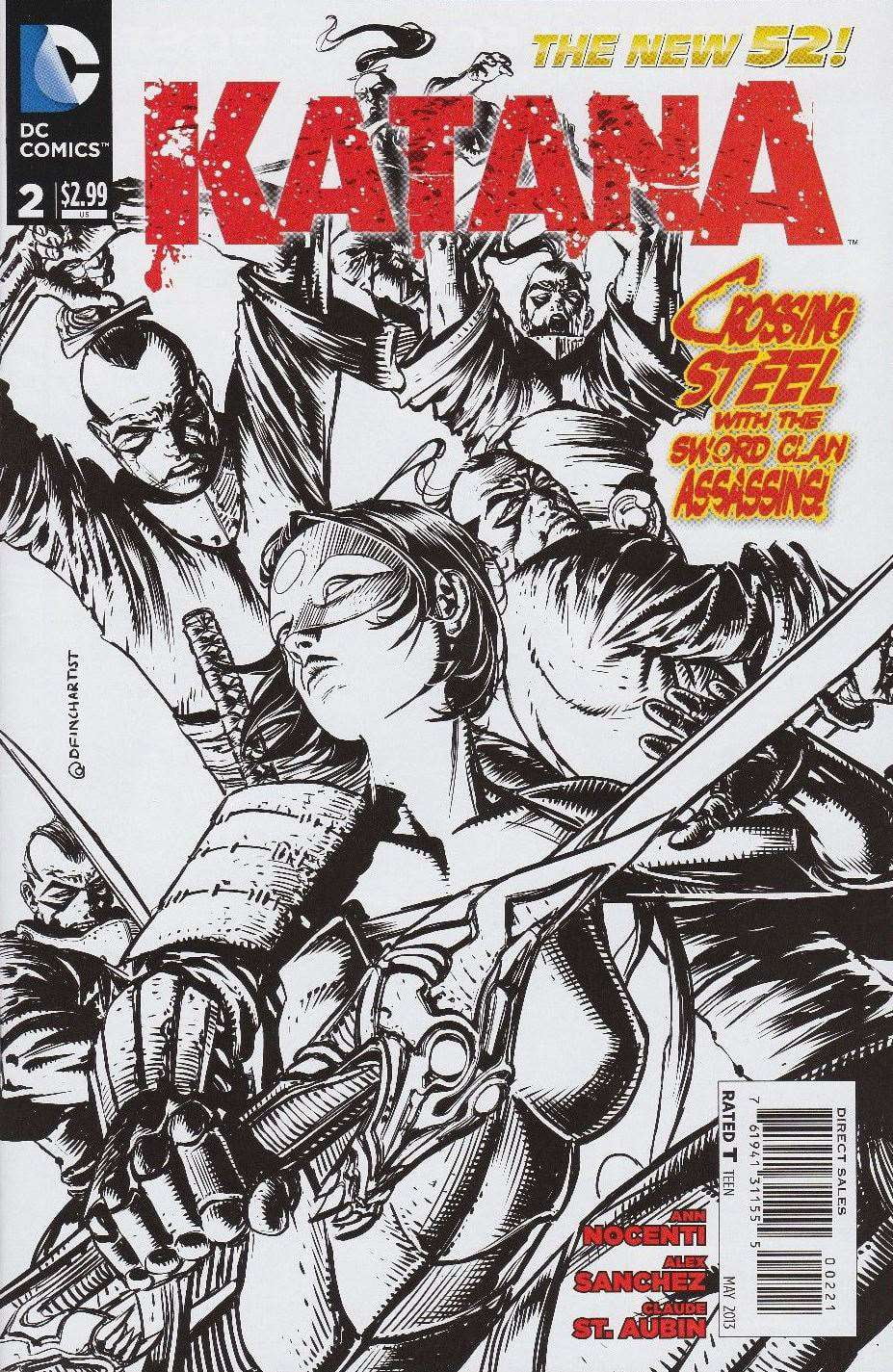 Katana #2A VF ; DC Comic Book