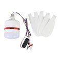thumbnail image 2 of Ventilador Colgante de Campamento, Ventilador de Techo Portátil de 16.5 Pulgadas Con Luz 2 en 1 para Pesca Interior Al Aire Libre, 2 of 7