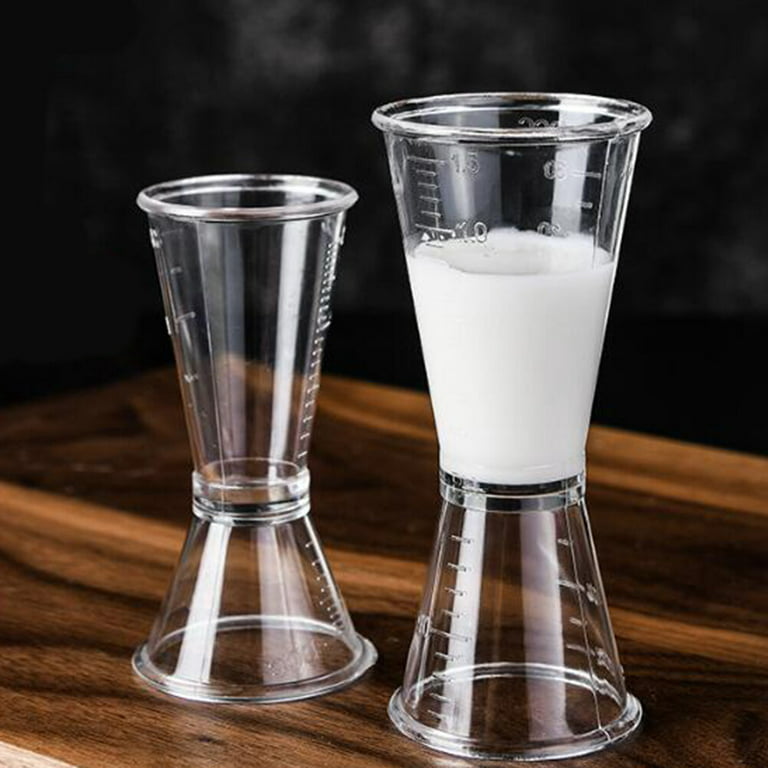 Bartender Barware Measuring Pour Line Heavy Bottom Clear Glass