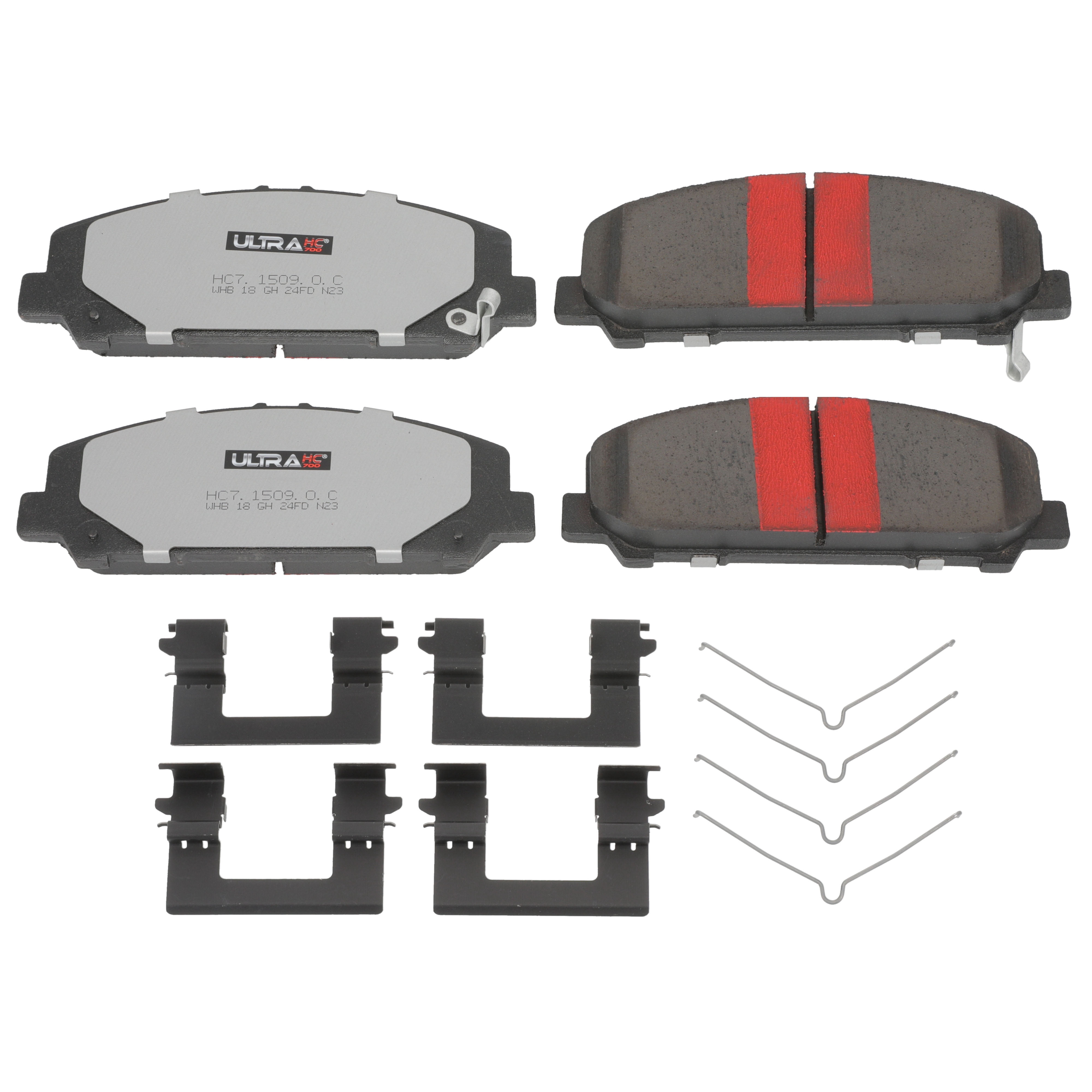 UltraHC 700 Brake Pad Set, Front HC7.1509.0.C, Nissan Armada TITAN 2023-2017