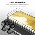 thumbnail image 6 of JETech Screen Protector for Samsung Galaxy S22 5G with Camera Lens Protector, Easy Installation Tool, Tempered Glass Film, Fingerprint ID Compatible, 2-Pack Each, 6 of 7