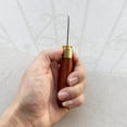 thumbnail image 6 of Racquet Stringing Straight Awl, Tennis Badminton Racket Awl, with Wooden Handle, Portable Stringing Machine Tool Supplies, 6 of 8
