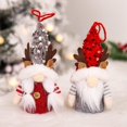 thumbnail image 3 of Juguetes de peluche para fiesta de Navidad Ourwarm, gnomos blancos, regalos para el Sr. y la Sra., adornos para muñecas, gnomos navideños sin rostro LED de 62 pulgadas, 3 of 6