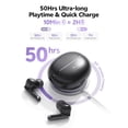 thumbnail image 4 of Auriculares Inalámbricos QCY MeloBuds N70 ANC Bluetooth 6.0 IPX5, 4 of 8