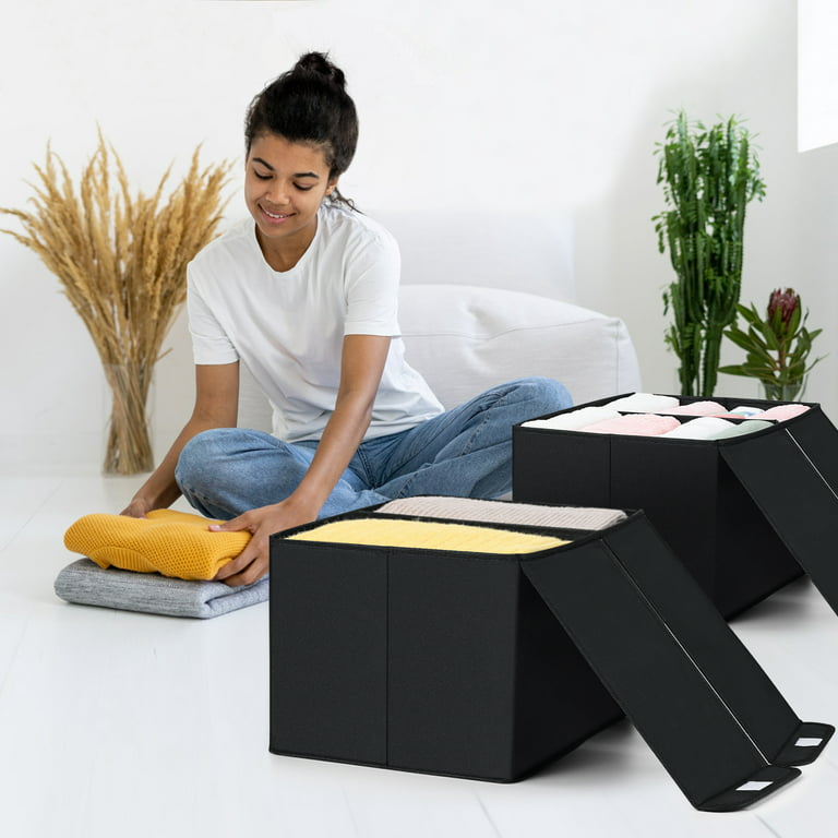 Closet Organizer - Stackable Storage Box - Bedroom Organizer