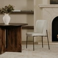 thumbnail image 6 of Moe's Home Collection Early Dining Chair Fabric Beige, 6 of 8