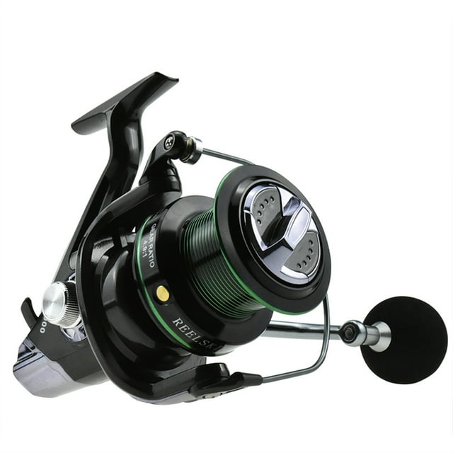 Spinning Reel 8000/9000 Saltwater Fishing Reel Metal Spool 20KG/44lb Drag Power Long Distant Surfcasting Trolling ,Rigid Aluminum Skeletal Frame