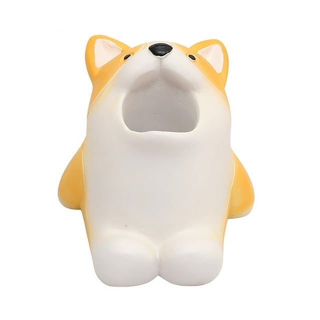 Bathroom Products Cartoons Dog Animals Toothbrush Holders Cute Bathroom Accessory Shelf Open Mouth Design for and Ideas