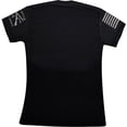 thumbnail image 2 of Grunt Style Red Line Flag T-Shirt - Men's, Black, XL,, 2 of 2