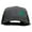 Heather Charcoal Black, variant on Green Awareness Symbol 6 Panel Structured Deluxe Trucker Cap - Heather Charcoal Black OSFM