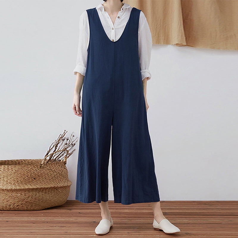 linen one piece jumpsuit