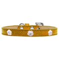 thumbnail image 1 of Light Pink Rose Widget Dog Collar Gold Ice Cream Size 16, 1 of 1