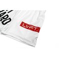 thumbnail image 5 of IWRICH Men's Graphic Cool Shorts Drawstring Waist Basketball Athletic Gym Shorts with Pockets White XL, 5 of 6