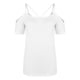thumbnail image 4 of Camisas sexy de verano para mujer Blusa regular de manga corta con hombros descubiertos Fridja  ghk1922, 4 of 5