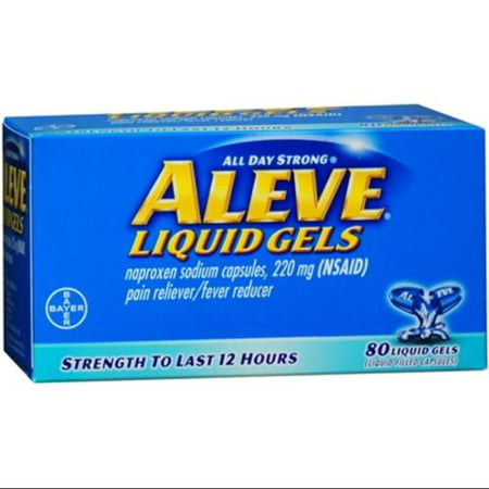 Aleve Gels liquides 80 Gels liquides (Paquet de 2)