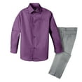 thumbnail image 1 of Spring Notion Boys 2-Piece Dress Pants and Shirt Set, 1 of 4
