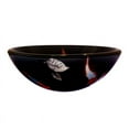 thumbnail image 5 of Novatto Fiche Glass Circular Vessel Bathroom Sink, 5 of 5