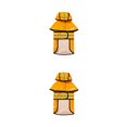 thumbnail image 3 of Greeniant Raya reflectante nocturna Universal Pets Chubasquero impermeable con capucha Chaqueta de lluvia Abrigo Impermeable a prueba de lluvia Amarillo S 2piezas, 3 of 6