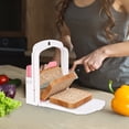 thumbnail image 6 of fsxdhpcsgfc Upgrade The Functional Bread Slicer. The Adjustable And Foldable Bread Slicing Rack Is Suitable For Homemade Baking Kitchen Slicing And Making Sandwiches. Bar Foot Copper Kitchen Set, 6 of 6