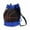 Blue, variant on Basketball Bag Sports Single Ball Drawstring Mesh Backpack, for Volleyball Soccer Rugby Football Equipment, Sport Bag Organizer for Gym Pool Beach & Travel