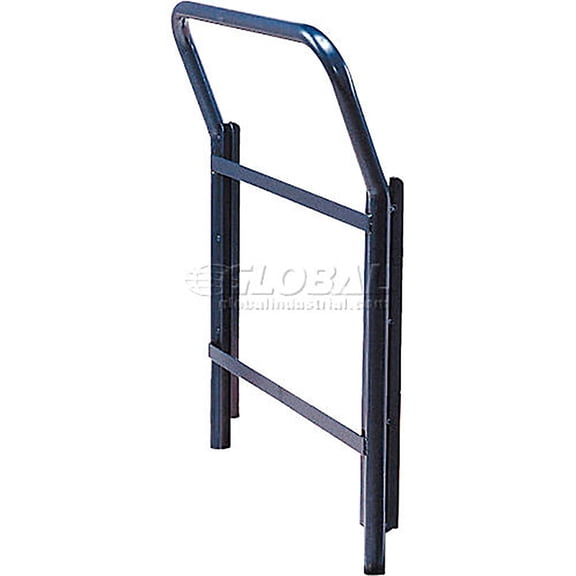30" Handle for Steel Bound Wood Deck Platform Truck, Blue