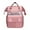 Pink, variant on Ranliy Diaper Bag Backpack, Multifunctional Diaper Bag, Suitable for Mom Multifunctional Backpack, Waterproof and Durable Leisure Travel Bag