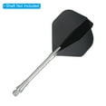 thumbnail image 4 of Uxcell Fléchettes de Vol, 3 Pack Accessoires de Fléchettes Standard pour Animaux Noir, 4 of 5